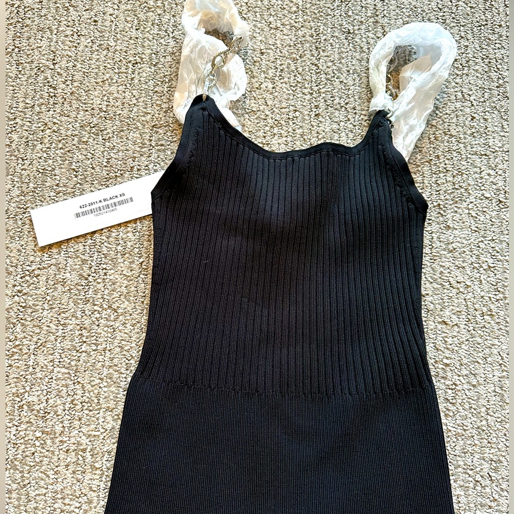 JONATHAN SIMKHAI
Genevieve Chain-Embellished Tank Top